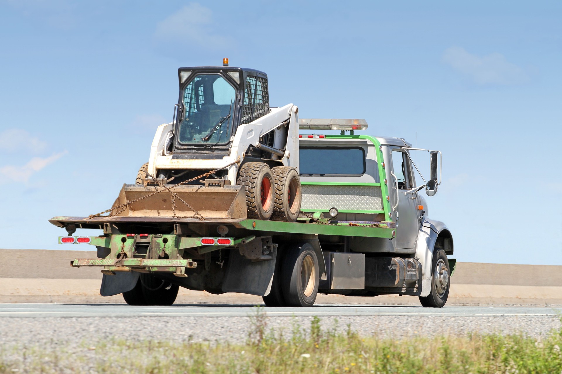 Transporting A Mini Loader